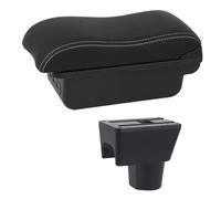NANGAEBPPW Pour R&enault Pour Duster Repose-bras 2012-2018 Boîte De Repose-bras Pour Voiture Boîte De Repose-bras Central À Double Couche(Ligne Blanche C2)