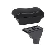NANGAEBPPW Pour R&enault Pour Sandero Stepway Boîte D'accoudoir Pour Dacia Pour R&enault Pour Sandero Pour Logan 2 Boîte D'accoudoir Boîte De Rangement(B2 Black white 3 USB)