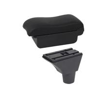 NANGAEBPPW Pour R&enault Pour Sandero Stepway Boîte D'accoudoir Pour Dacia Pour R&enault Pour Sandero Pour Logan 2 Boîte D'accoudoir Boîte De Rangement(B2 ligne noire 3USB)