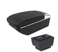 NANGAEBPPW Pour S&koda Pour Fabia 3 Combi Pour Fabia 3 III 2015-2021 Boîte De Repose-bras Auto Pièces De Rechange Boîte De Rangement(A2 Black line7 USB)