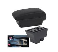 NANGAEBPPW Pour S&koda Pour FABIA Accoudoir Pour Fabia 2 2008-2014 Boîtier Accoudoir Voiture Pièces Rétrofit Boîte Rangement Pièces Intérieures(Ligne noire A2 Pas d'USB)