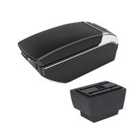 NANGAEBPPW Pour S&koda Pour Fabia Accoudoir Pour S&koda Fabia 3 III 2015 2016 2017-2021 Boîte Accoudoir Auto Pièces Retrofit Boîte Rangement(A3 Noir blanc 7USB)