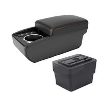 NANGAEBPPW Pour S&koda Pour Octavia Accoudoir Pour S&koda Pour Octavia Mk3 A7 2014 2015 2016 2017 Boîte D'accoudoir Auto Boîte De Rangement(B1 Noir rouge 6USB)
