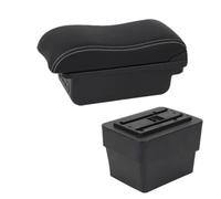 NANGAEBPPW Pour S&koda Pour Octavia Boîte Accoudoir Pour S&koda Pour Octavia Mk3 A7 2014 2015 2016 2017 2018 Boîte Accoudoir Auto(B white line 3USB)