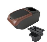 NANGAEBPPW Pour S&koda Pour Octavia Boîtier D'accoudoir Pour S&koda Pour Yeti Mk2 A5 Boîtier D'accoudoir Auto Accessoires Auto Pièces Intérieures(B3 Brown frame 6USB)