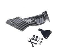 NANGAEBPPW pour S1000R S 1000 R 2021-2024 pour M1000R 2023-2024 Kit D'aile Aérodynamique avec Spoilers Frontaux Dénudés Et Appui(Texture en Fibre de Carbone)