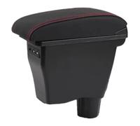 NANGAEBPPW Pour Smart Pour Fortwo Accoudoir Pour Mercedes Pour Smart 453 Pour Fortwo Pour Forfour 2015-2019 Boîte D'accoudoir Voiture(A1 leather 3usb)