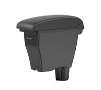 NANGAEBPPW Pour Smart Pour Fortwo Accoudoir Pour Smart 453 Pour Fortwo Pour Forfour 2015-2018 Boîte D'accoudoir Voiture Boîte De Rangement Intérieur(B3 Artificial leather)