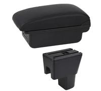 NANGAEBPPW Pour Suzuki Pour Celerio Boîte D'accoudoir Auto Pour Suzuki Pour Celerio Console Centrale Avec Rangement Boîte D'accoudoir Centrale(C1 Ligne noire)