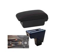 NANGAEBPPW Pour Suzuki Pour S-Presso Boîtier D'accoudoir Voiture Boîtier De Rangement Détails Intérieurs(B1 Noir rouge 3USB)