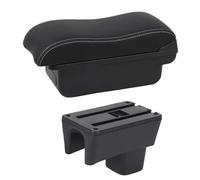 NANGAEBPPW Pour Suzuki Pour Swift 2005-2019 2020 2021 2022 2023 Boîte À Accoudoir Console Centrale Intérieur Voiture Boîte De Rangement(Ligne blanche B2)