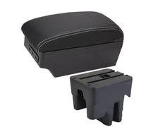 NANGAEBPPW Pour TOYOTA Pour AVANZA 2016 Boîte D'accoudoir Auto Intérieur Spécial Transformation Centre Boîte De Rangement(A3 Noir blanc 7USB)