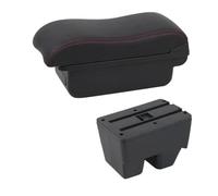 NANGAEBPPW Pour Toyota Pour Yaris Cross Boîte D'accoudoir Pour Toyota Pour Yaris SUV 2020 2021 2022 Console Centrale De Bras(B2 Red Lin)