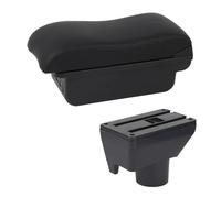 NANGAEBPPW Pour Toyota Pour Yaris Pour Vitz Boîte De Repose-bras Pour Voiture Boîte De Rangement De Console Centrale(Ligne noire C2)