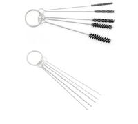 NANGAEBPPW Pour Voiture Moto Cyclomobile Scooter Quad Kits De Nettoyage Pour Gicleurs De Carburateur Outil De Nettoyage De Carburateur(Needles Brushes)