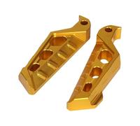 NANGAEBPPW Pour Yamaha Pour NMAX 155 160 125 Pour N-MAX NMAX155 NMAX125 Motorcycle Rear Passenger Footrest Footpegs Foot Pegs Rest Pedals(Or)