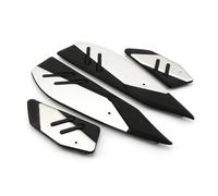 NANGAEBPPW Pour Yamaha Pour XMAX 125 250 300 400 XMAX125 XMAX250 XMAX300 XMAX400 Repose-pieds Moto Pédales Anti-dérapants Repose-pieds(Argent)