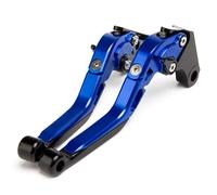 NANGAEBPPW Pour Yamaha YZF R6 YZF-R6 2005-2016 Kit Leviers D'embrayage Et De Frein Réglables Repliables - Pièces Détachées Moto(Bleu)