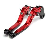 NANGAEBPPW Pour Yamaha YZF R6 YZF-R6 2005-2016 Kit Leviers D'embrayage Et De Frein Réglables Repliables - Pièces Détachées Moto(ROUGE)