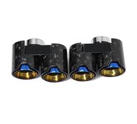 NANGAEBPPW Quad Remplacement De Tuyau Accessoires Automobiles Embout D'échappement En Fibre De Carbone Pour G22 G23 G26 420i 430i 425i(Carbon Fiber Texture b)