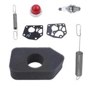 NANGAEBPPW Ressorts Régulateur Filtre À Air Bouton De Purge Pour B&riggs & S&tratton Tondeuse À Gazon 691859 692211 Jeu De Joints De Carburateur 795083