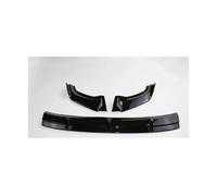 NANGAEBPPW Spoiler Avant De Pare-Chocs pour VW pour Tiguan L 2017-2020 Déflecteur Lèvre Pelle Splitter Diffuseur PP Décoration Protection(Noir Brillant)