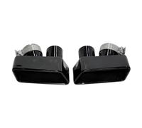 NANGAEBPPW Tuyau D'échappement De Remplacement Pour GT 535 Mise À Niveau GT550 Embout De Silencieux À Bouche Carrée Tête(NOIR)