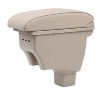 NANGAEBPPW Voiture Bras Rotatif Pour Suzuki Sx4 2007 2008 2009 2010 2011 2012 2013 Accoudoir Console Centrale Centre Boîte De Rangement(Beige)