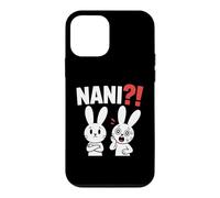 Nani? Drôle Chibi Anime Bunny Kawaii Manga Comédie Coque pour iPhone 12 Mini