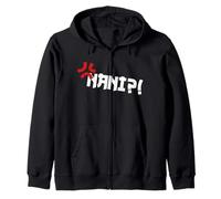 Nani! What? Funny Omae WA Meme Japanese Anime NANI Sweat à Capuche