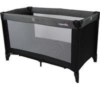 NANIA Lit parapluie SODA -Des la naissance jusqu'a 15kg + Sac de transport - Black/grey