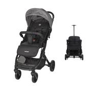 Nania Myla, poussette canne compacte, 0 à 4 ans (22kg max), légère (7,5 kg), poussette citadine, inclinable d’une main en position allongée, grand panier de rangement, avec trolley de transport