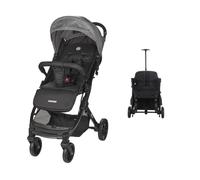 Nania Myla, poussette canne compacte, 0 à 4 ans (22kg max), légère (7,5 kg), poussette citadine, inclinable d’une main en position allongée, grand panier de rangement, avec trolley de transport