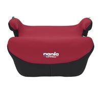 Nania - Rehausseur siège auto enfant ceinturé BUBBLE 126-150 cm R129 i-Size - De 8 à 12 ans - Fabrication Française - Avec accoudoirs - Installation avec la ceinture de sécurité (Noir)