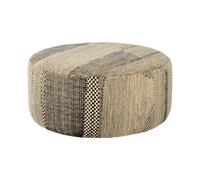 nanimarquina Pouf Wabisabi L blanc d'os HxØ 40x90cm