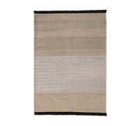 NANIMARQUINA tapis pour l'extérieur TRES OUTDOOR 200x300 cm (Stripes Black - Plastique recyclé)