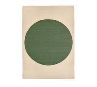 NANIMARQUINA tapis TOPO Green (250x350 cm - Laine Afghane et frene)