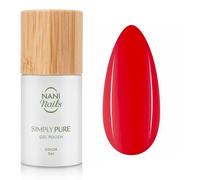 NaniNails Simly Pure vernis à ongles gel lampe UV/LED teinte Fresh Red 5 ml