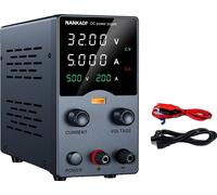NANKADF Alimentation DC, tension de sortie réglable, indicateur LED, noir GA305H 32V5A