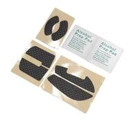 Nankoyal Adhésifs pour Souris - Autocollants Antidérapants pour Souris De Jeu avec Kit De Nettoyage - Absorption Paume Transpirée pour Toute la Famille