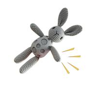 Nankoyal Animaux de Compagnie en Peluche mâchez des Jouets, des Jouets de Dentition du Chiot Dur,de Chien Mignon de Lapin et d'agneau - Décoration de la Chambre à Coucher pour Chiot en Peluche Jouet
