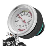 Nankoyal Bouchon de Réservoir d'Huile de Moto,Couvercle Avec Jauge De Température - Bouchon D'Huile Pour Motocyclette,Pour Motards Mécaniciens Ateliers Usagers Quotidiens Passionnés De Moto
