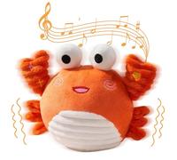 Nankoyal Crabe Marchant Jouet pour Bébé - Sensoriel Éducatif Et Interactif | Jouets Sensoriels Crabe Rampant pour Tout-Petits | pour Garçons Et Filles Intérieur Maison Crèche Garderie Noël