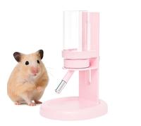 Nankoyal Distributeur d'eau pour hamster - Fontaine à boire de 120 ml pour petits animaux, distributeur d'eau avec base | Pour gerbilles, Degus, furets, écureuils, chinchillas, hérissons
