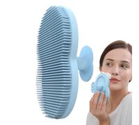 Nankoyal Exfoliant pour Visage en Silicone Doux,Brosse à Gommage pour Douche Corporelle - Accessoire de Bain Gommant Massant Voyage Maniable pour Nettoyage Cutané