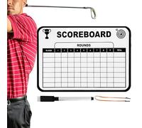 Nankoyal Fiche de Score de Golf - Feuilles de Score Réutilisables,Cartes De Suivi Des Statistiques Et Des Performances De Golf,Pour Joueurs Professionnels, Débutants, Amateurs, Pratique, Entraînement,