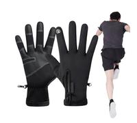 Nankoyal Gants de vélo | Moufles imperméables à écran tactile | Gants d'hiver thermiques pour cyclisme, promenade, randonnée, sport, vélo, escalade, ski, neige, snowboard