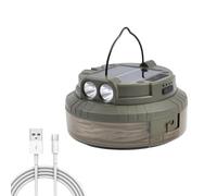 Nankoyal Guirlande Lumineuse Solaire Camping - Lumières LED Solaires pour Camping,Étanche 20 Mètres Lanterne Rechargeable Extérieur Tente Maison Véranda Café Terrasse Balcon Fête Dortoir