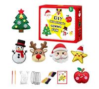 Nankoyal Kit De pour Filles - Fabriquer 6 Pièces De Décorations De Sapin De Noël - Coffret De pour Noël Amusant | pour Jardin D'Préscolaire Activité Fenêtre Fête