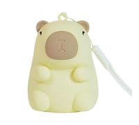 Nankoyal Lampe de Sac - Charm Capybara Pour Cartable,Mini Veilleuse Animale Rechargeable USB Pour Maison Voiture École - Voyage Voiture Maison Sac à Main à Dos